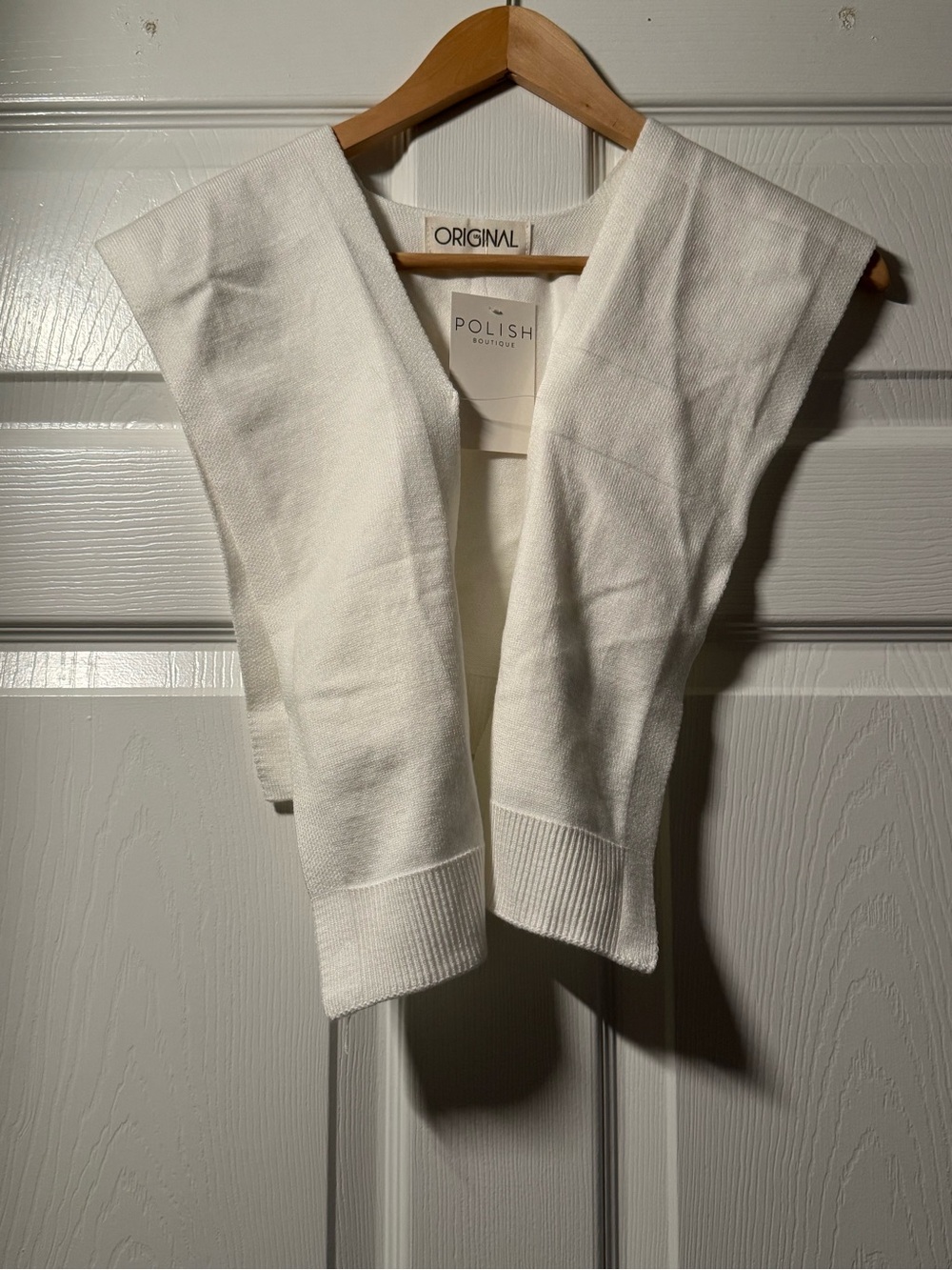 Polish boutique original mock sweater wrap